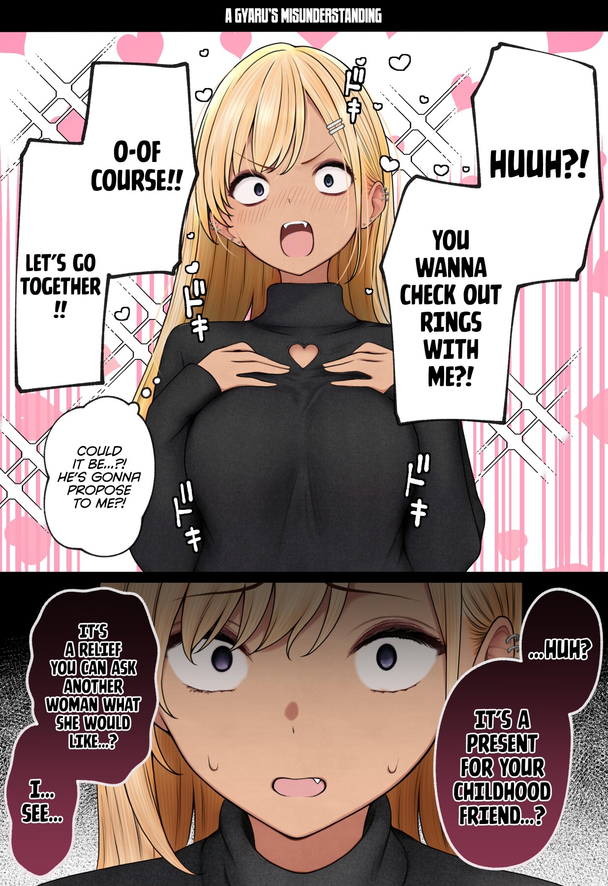 Hentai Manga Comic-The story of how my bedroom became my gyaru childhood friend's fuck-room-Read-68